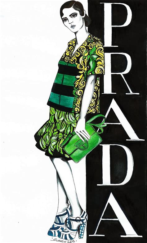 prada illustration|Prada Fashion Illustrations Images .